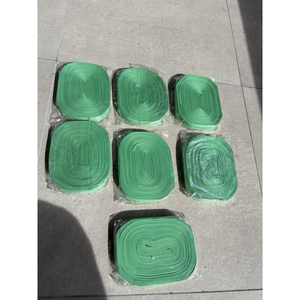 7 Pack Lot Of New Green Authentic Swarovski Logo Ribbon for Gift bags packaging